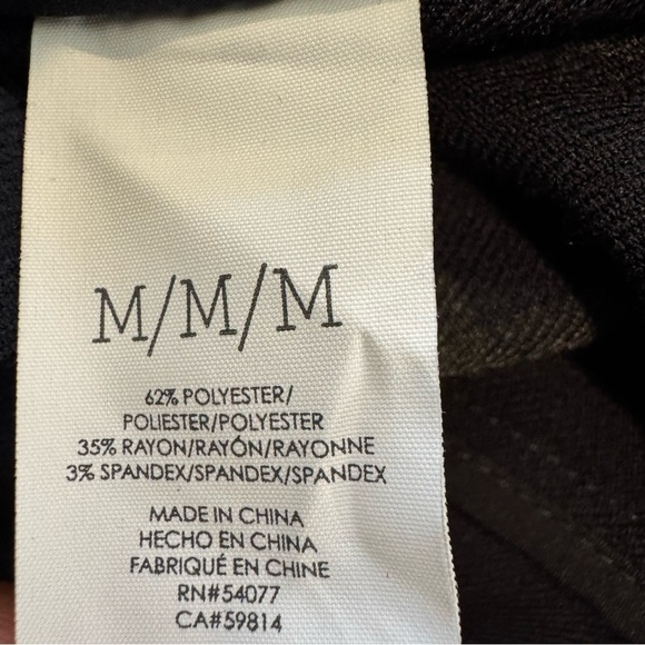 CAbi Navy Plaid Blazer Jacket Academia Preppy M - Picture 5 of 6